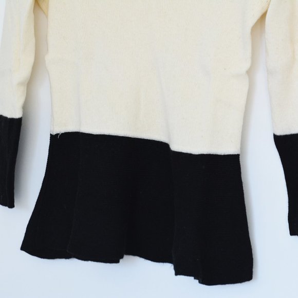 Banana Republic Colourblock Wool/Cashmere Sweater - Picture 4 of 8